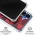 Red Street Camo Galaxy S25 Clear Case